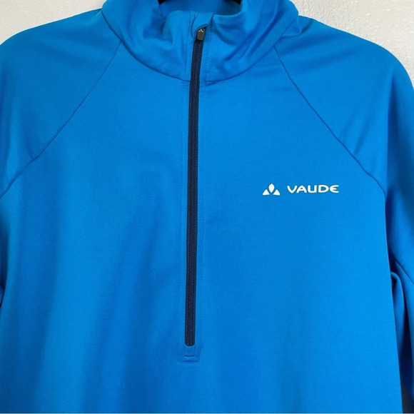 Vaude Mens Pullover Lightweight Jacket Top Blue Size L Athletic Outdoor Wear - Picture 5 of 10
